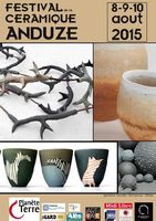 Festival de la céramique d'Anduze (Gard), les 8, 9 et 10 août 2015